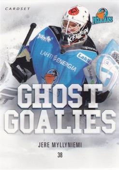 2014-15 Cardset Finland - Ghost Goalies #GG6 Jere Myllyniemi Front