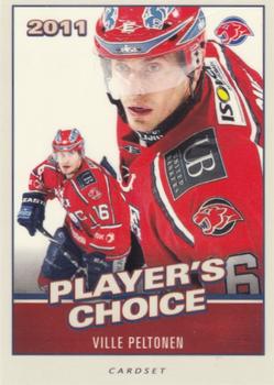 2014-15 Cardset Finland - Player’s Choice Best Of The Best #PC21 Ville Peltonen Front