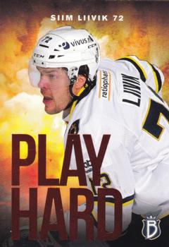 2014-15 Cardset Finland - Play Hard #PH1 Siim Liivik Front