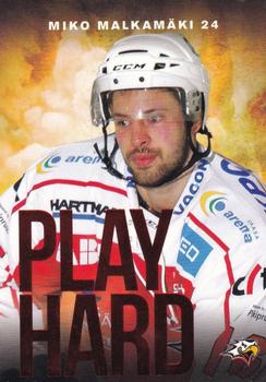 2014-15 Cardset Finland - Play Hard #PH11 Miko Malkamäki Front