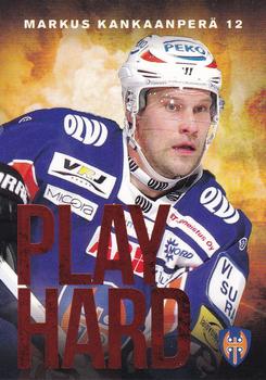2014-15 Cardset Finland - Play Hard #PH12 Markus Kankaanperä Front