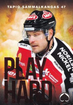 2014-15 Cardset Finland - Play Hard #PH14 Tapio Sammalkangas Front