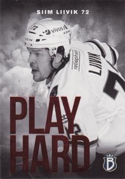 2014-15 Cardset Finland - Play Hard (Limited 999) #PH1 Siim Liivik Front