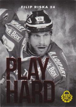 2014-15 Cardset Finland - Play Hard (Limited 999) #PH8 Filip Riska Front