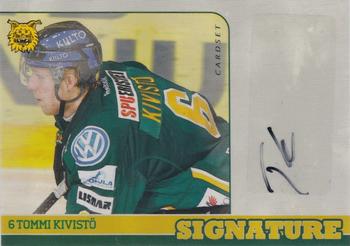 2014-15 Cardset Finland - Signature #NNO Tommi Kivistö Front