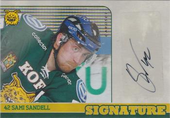 2014-15 Cardset Finland - Signature #NNO Sami Sandell Front