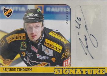 2014-15 Cardset Finland - Signature #NNO Jussi Timonen Front