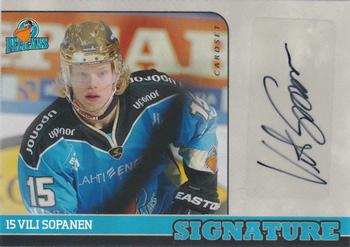 2014-15 Cardset Finland - Signature #NNO Vili Sopanen Front