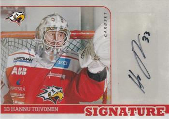 2014-15 Cardset Finland - Signature #NNO Hannu Toivonen Front