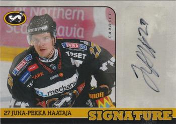 2014-15 Cardset Finland - Signature #NNO Juha-Pekka Haataja Front