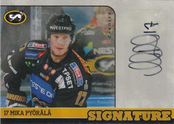 2014-15 Cardset Finland - Signature #NNO Mika Pyörälä Front