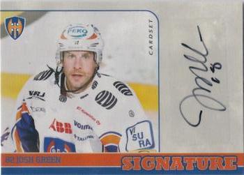 2014-15 Cardset Finland - Signature #NNO Josh Green Front