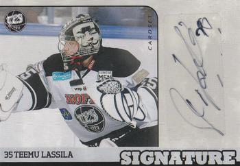 2014-15 Cardset Finland - Signature #NNO Teemu Lassila Front