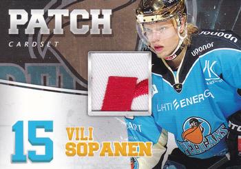 2014-15 Cardset Finland - Patch Series 1 Exchange #NNO Vili Sopanen Front