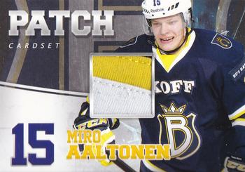 2014-15 Cardset Finland - Patch Series 1 Exchange #NNO Miro Aaltonen Front