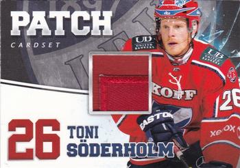 2014-15 Cardset Finland - Patch Series 1 Exchange #NNO Toni Söderholm Front
