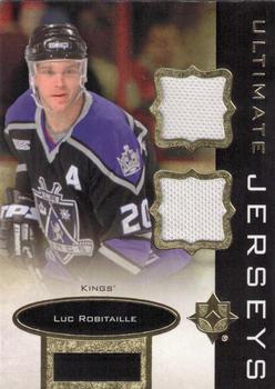 2013-14 Upper Deck Ultimate Collection - Ultimate Jerseys #UJ-LR Luc Robitaille Front