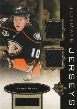 2013-14 Upper Deck Ultimate Collection - Ultimate Jerseys #UJ-PE Corey Perry Front