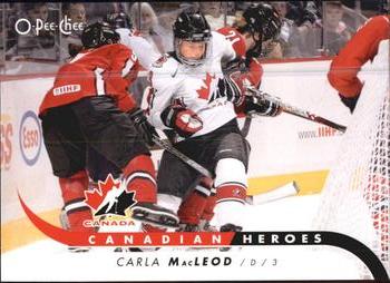 2009-10 O-Pee-Chee - Canadian Heroes #CB-CM Carla MacLeod Front