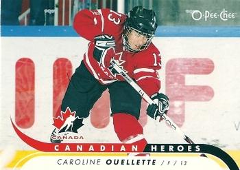 2009-10 O-Pee-Chee - Canadian Heroes #CB-CO Caroline Ouellette Front