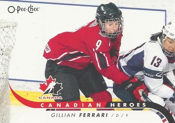 2009-10 O-Pee-Chee - Canadian Heroes #CB-GF Gillian Ferrari Front