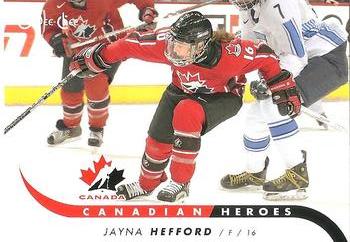 2009-10 O-Pee-Chee - Canadian Heroes #CB-JH Jayna Hefford Front
