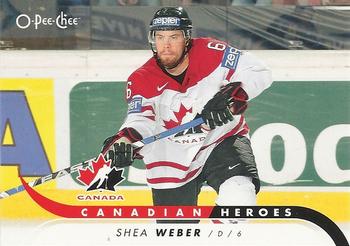 2009-10 O-Pee-Chee - Canadian Heroes #CB-SW Shea Weber Front