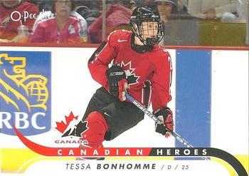 2009-10 O-Pee-Chee - Canadian Heroes #CB-TB Tessa Bonhomme Front