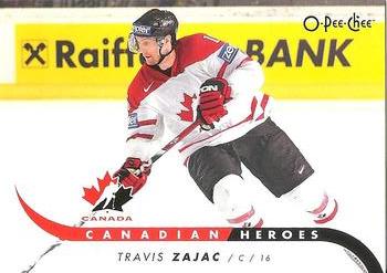 2009-10 O-Pee-Chee - Canadian Heroes #CB-TZ Travis Zajac Front