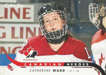 2009-10 O-Pee-Chee - Canadian Heroes #CB-CW Catherine Ward Front