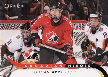 2009-10 O-Pee-Chee - Canadian Heroes #CB-GA Gillian Apps Front