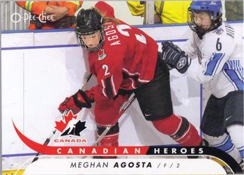 2009-10 O-Pee-Chee - Canadian Heroes #CB-MA Meghan Agosta Front
