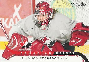 2009-10 O-Pee-Chee - Canadian Heroes #CB-SS Shannon Szabados Front