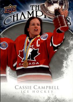 2009-10 Upper Deck - The Champions #CH-CC Cassie Campbell Front