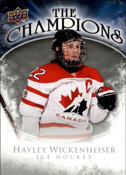 2009-10 Upper Deck - The Champions #CH-HW Hayley Wickenheiser Front