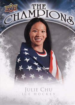 2009-10 Upper Deck - The Champions #CH-JC Julie Chu Front