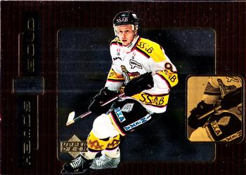 1999-00 Upper Deck Swedish Hockey League - Hands of Gold #H10 Jonas Ronnqvist Front