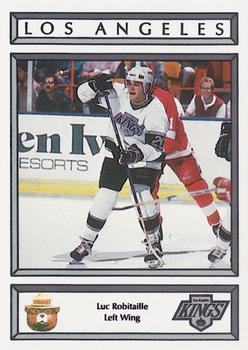 1988-89 Los Angeles Kings Smokey #NNO Luc Robitaille Front