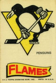 1974-75 Topps Cloth Stickers #NNO Pittsburgh Penguins Front