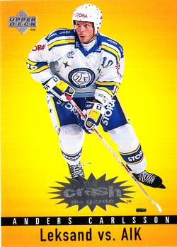 1997-98 Collector's Choice Swedish - You Crash the Game #C9 Anders Carlsson Front