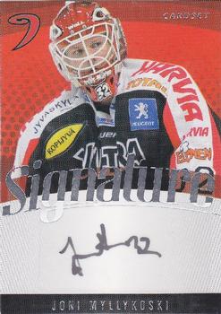 2011-12 Cardset Finland - Signature #NNO Joni Myllykoski Front