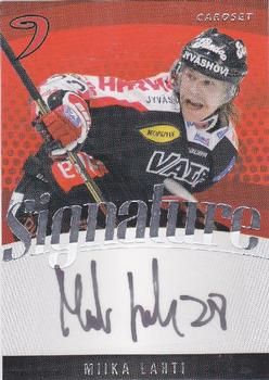 2011-12 Cardset Finland - Signature #NNO Miika Lahti Front