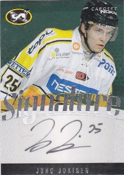 2011-12 Cardset Finland - Signature #NNO Juho Jokinen Front
