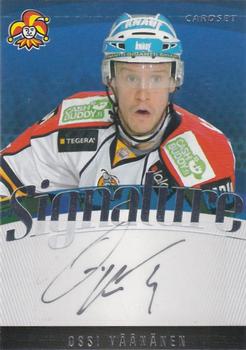 2011-12 Cardset Finland - Signature #NNO Ossi Väänänen Front
