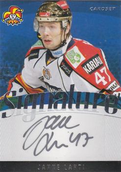 2011-12 Cardset Finland - Signature #NNO Janne Lahti Front