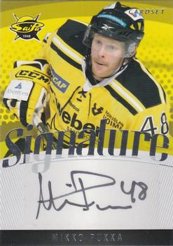 2011-12 Cardset Finland - Signature #NNO Mikko Pukka Front