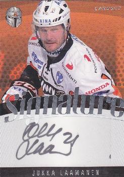 2011-12 Cardset Finland - Signature #NNO Jukka-Pekka Laamanen Front