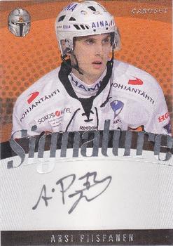 2011-12 Cardset Finland - Signature #NNO Arsi Piispanen Front