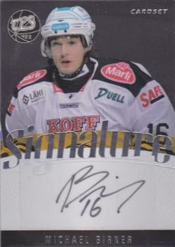2011-12 Cardset Finland - Signature #NNO Michal Birner Front