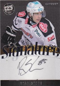 2011-12 Cardset Finland - Signature #NNO Ryan Stone Front